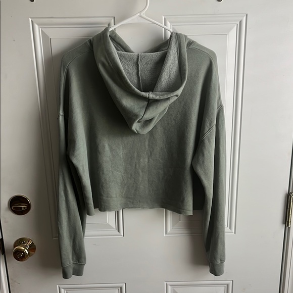 Pure Barre Green Hoodie with White Logo - Picture 5 of 6